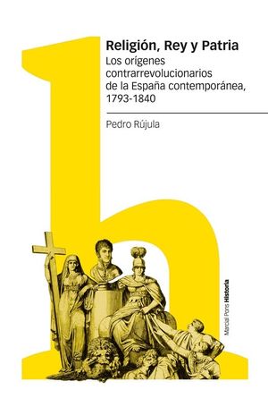 Cubierta del libro Religión, Rey y Patria